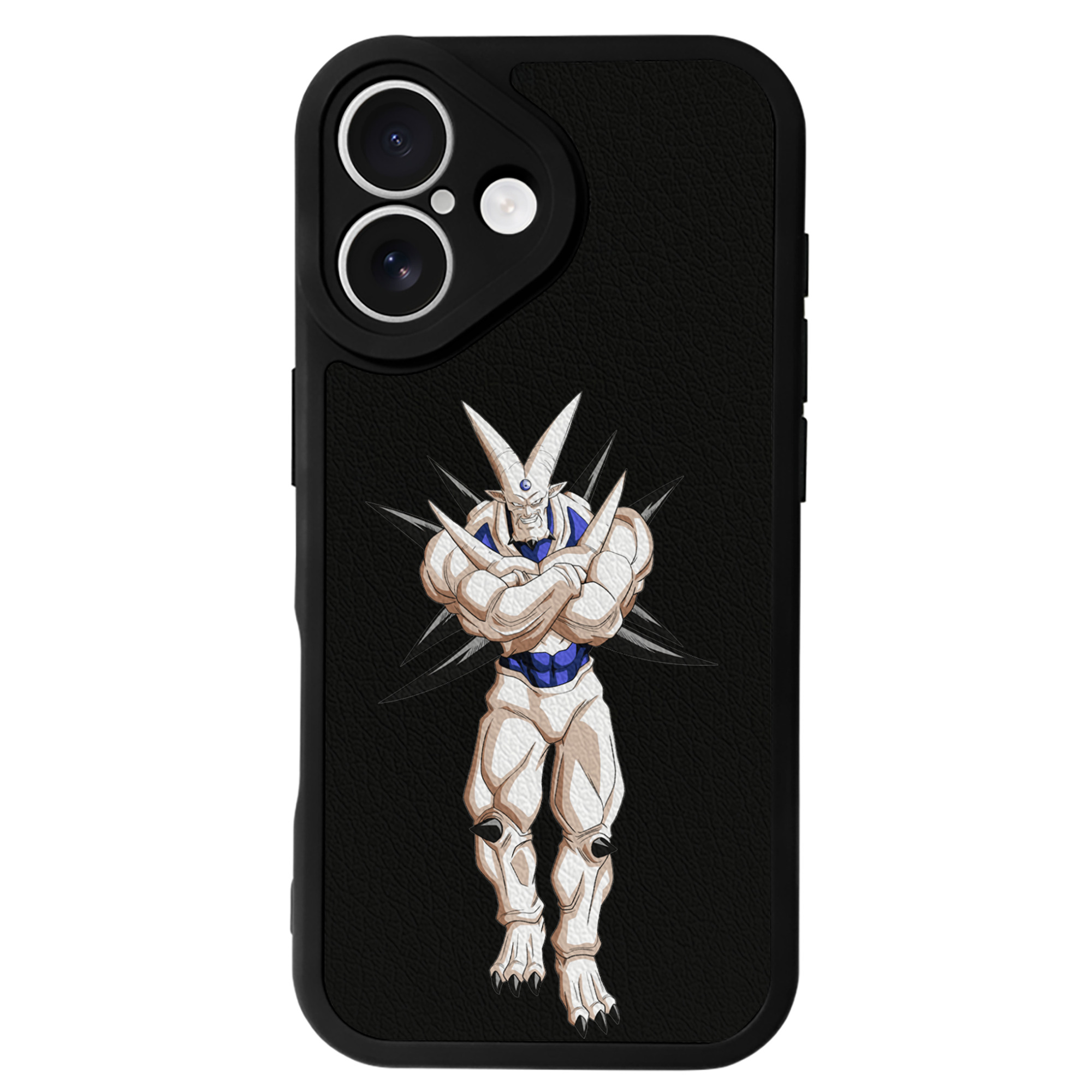 （画像用） ドラゴンボール DRAGON BALL 【iPhone 16シリーズ対応】シリコンスマホケース（レザー調） 材質：シリコン